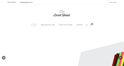 Desktop Screenshot of lacetgenial.com